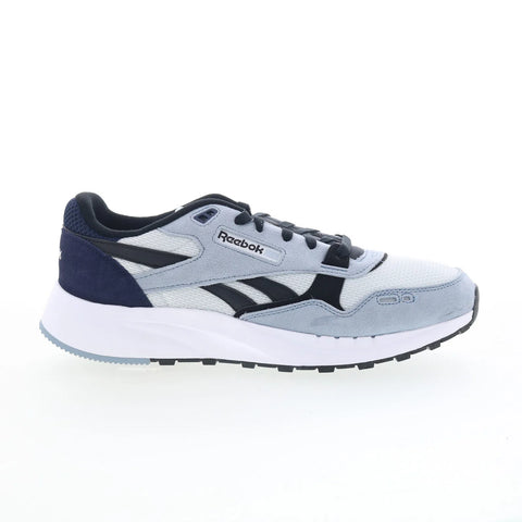 Reebok Classic Leather 2400 Mens Gray Suede Lace Up Lifestyle Sneakers Shoes
