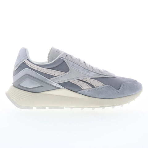 Reebok Classic Leather Legacy AZ Womens Gray Canvas Lifestyle Sneakers Shoes