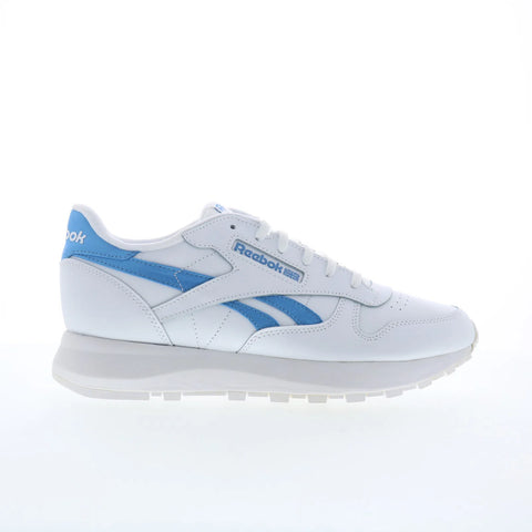 Reebok Classic Leather SP Womens White Leather Lifestyle Sneakers Shoes