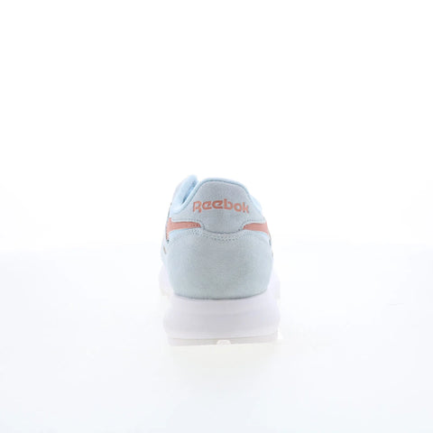 Reebok Classic Leather SP Womens Blue Leather Lifestyle Sneakers Shoes