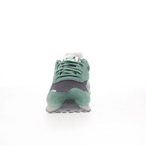 Reebok Classic Nylon 89 Mens Green Suede Lace Up Lifestyle Sneakers Shoes
