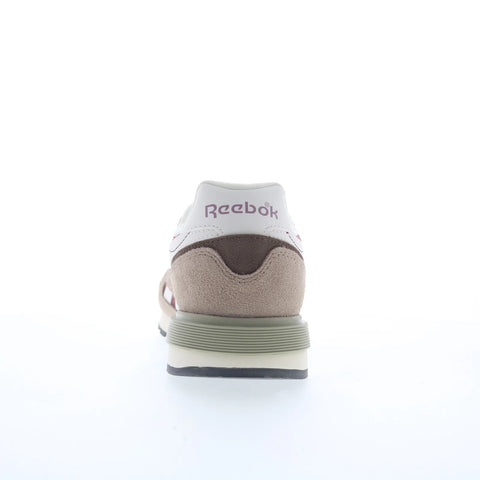 Reebok Classic Nylon 89 Mens Gray Suede Lace Up Lifestyle Sneakers Shoes
