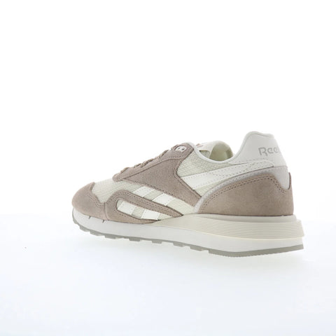 Reebok Classic Nylon 89 Womens Beige Mesh Lace Up Lifestyle Sneakers Shoes