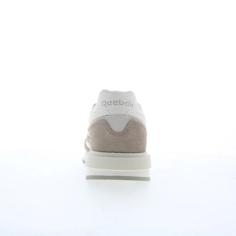 Reebok Classic Nylon 89 Womens Beige Mesh Lace Up Lifestyle Sneakers Shoes