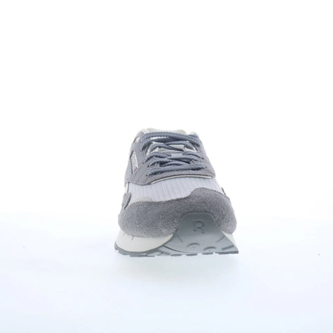 Reebok Classic Nylon 89 Womens Gray Suede Lace Up Lifestyle Sneakers Shoes