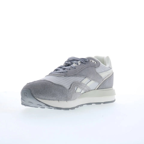 Reebok Classic Nylon 89 Womens Gray Suede Lace Up Lifestyle Sneakers Shoes