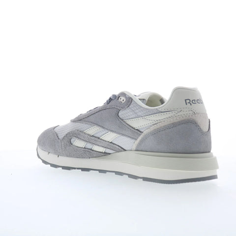 Reebok Classic Nylon 89 Womens Gray Suede Lace Up Lifestyle Sneakers Shoes