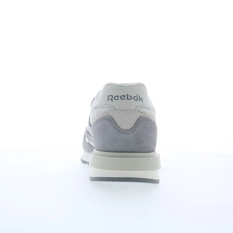 Reebok Classic Nylon 89 Womens Gray Suede Lace Up Lifestyle Sneakers Shoes