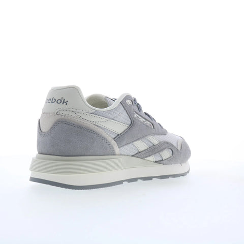 Reebok Classic Nylon 89 Womens Gray Suede Lace Up Lifestyle Sneakers Shoes