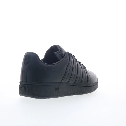 K-Swiss Classic VN 07321-001 Mens Black Leather Lifestyle Sneakers Shoes