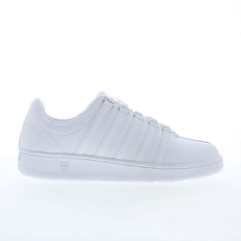 K-Swiss Classic VN 07321-101 Mens White Leather Lifestyle Sneakers Shoes