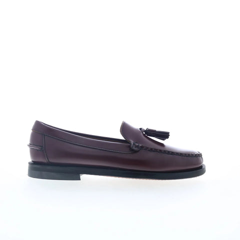 Sebago Classic Will 7001560-A2I Womens Red Loafers & Slip Ons Casual Shoes