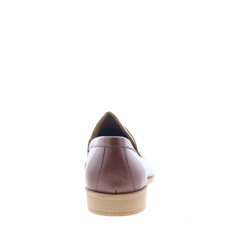 Studio Belvedere Claude Mens Brown Leather Loafers & Slip Ons Penny Shoes