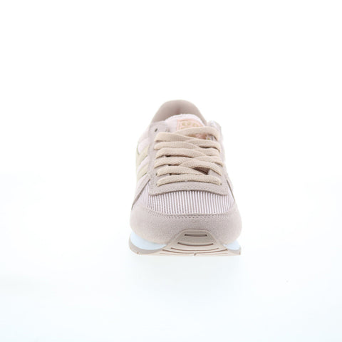 Gola Daytona Mirror CLB107 Womens Pink Suede Lace Up Lifestyle Sneakers Shoes
