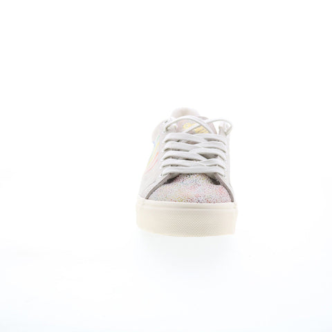 Gola Orchid II Rainbow CLB149 Womens White Suede Lifestyle Sneakers Shoes