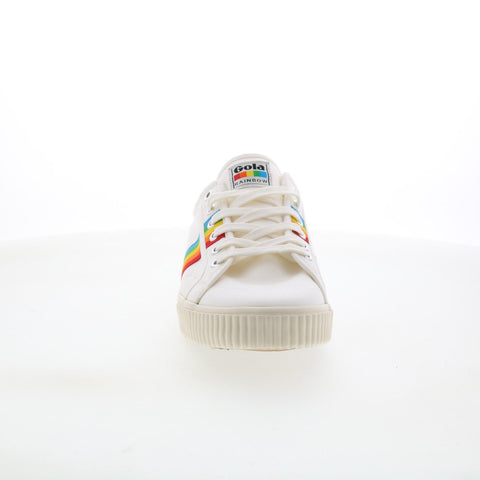 Gola Tennis Mark Cox Rainbow II CLB156 Womens White Lifestyle Sneakers Shoes