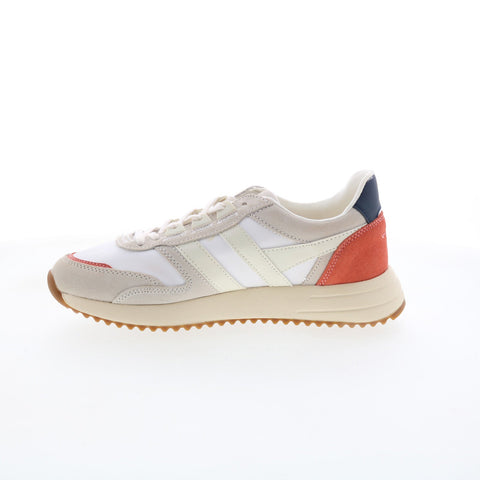Gola Grandslam Quadrant CLB207 Womens White Suede Lifestyle Sneakers Shoes