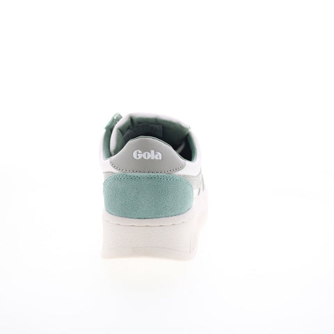 Gola Grandslam Pure CLB331 Womens White Suede Lifestyle Sneakers Shoes