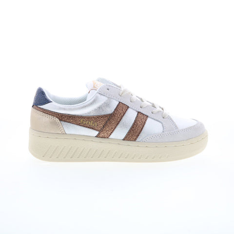 Gola Superslam Blaze CLB334 Womens Silver Synthetic Lifestyle Sneakers Shoes