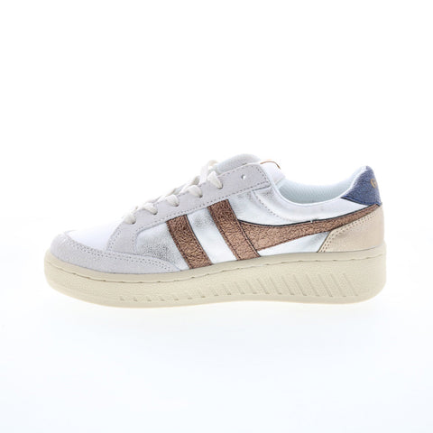Gola Superslam Blaze CLB334 Womens Silver Synthetic Lifestyle Sneakers Shoes
