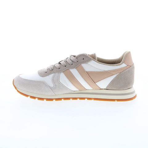 Gola Daytona Chute CLB337 Womens White Suede Lifestyle Sneakers Shoes