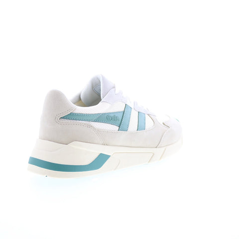 Gola Tempest CLB339 Womens Beige Suede Lace Up Lifestyle Sneakers Shoes