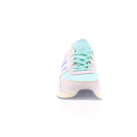 Gola Chicago CLB340 Womens Blue Suede Lace Up Lifestyle Sneakers Shoes