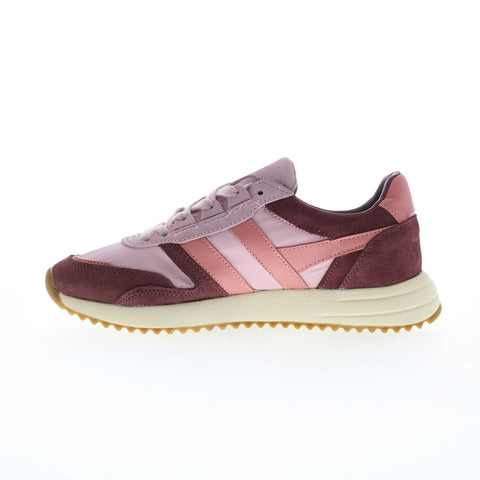 Gola Chicago Pastel CLB340 Womens Pink Suede Lifestyle Sneakers Shoes