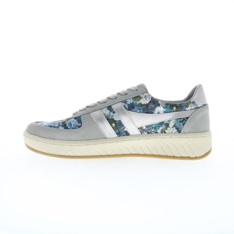 Gola Grandslam LBTY CLB348 Womens Gray Leather Lifestyle Sneakers Shoes