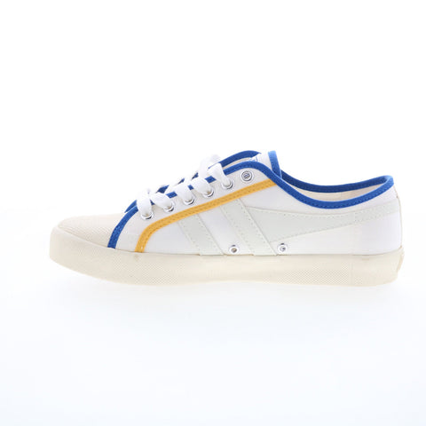Gola Coaster Smash CLB353 Womens White Canvas Lifestyle Sneakers Shoes