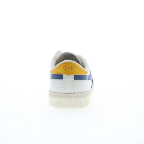 Gola Rally CLB395 Womens White Canvas Lace Up Lifestyle Sneakers Shoes