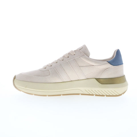Gola Kestrel CLB514 Womens Beige Synthetic Lace Up Lifestyle Sneakers Shoes