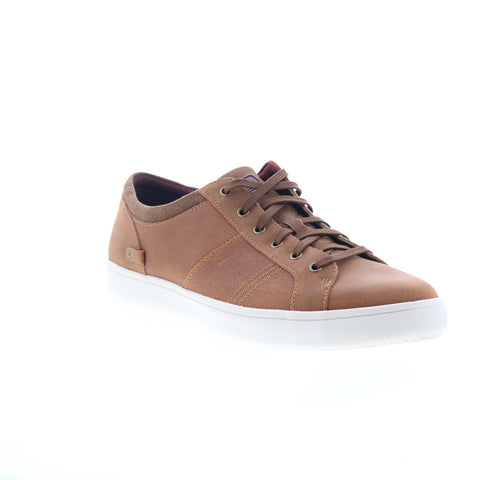 Rockport Colle Lace To Toe COLLE Mens Brown Nubuck Lifestyle Sneakers Shoes