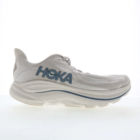 Hoka Clifton 10 Wide 1162032-PTYG Mens Gray Wide Athletic Running Shoes