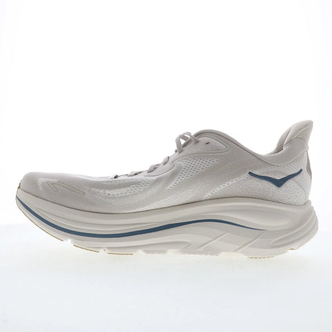 Hoka Clifton 10 Wide 1162032-PTYG Mens Gray Wide Athletic Running Shoes