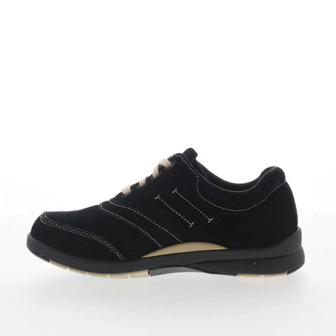 Drew Columbia 10829-12 Womens Black Suede Lace Up Lifestyle Sneakers Shoes