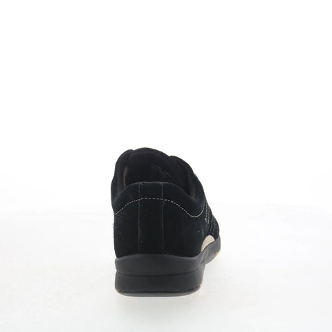 Drew Columbia 10829-12 Womens Black Suede Lace Up Lifestyle Sneakers Shoes