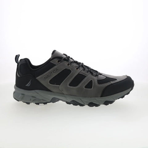 Nautica Clovis CM0601 Mens Black Synthetic Lace Up Lifestyle Sneakers Shoes