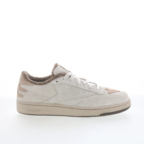 Reebok Club C 85 Avatar Appa Mens Beige Leather Lifestyle Sneakers Shoes
