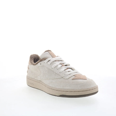 Reebok Club C 85 Avatar Appa Mens Beige Leather Lifestyle Sneakers Shoes