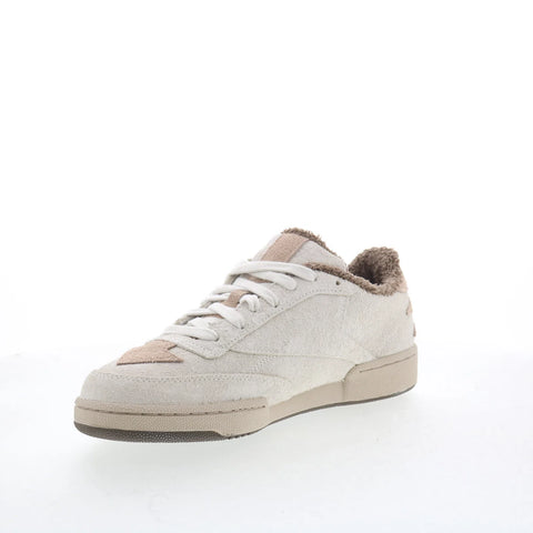 Reebok Club C 85 Avatar Appa Mens Beige Leather Lifestyle Sneakers Shoes