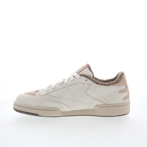 Reebok Club C 85 Avatar Appa Mens Beige Leather Lifestyle Sneakers Shoes