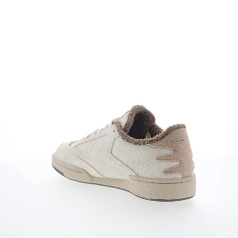 Reebok Club C 85 Avatar Appa Mens Beige Leather Lifestyle Sneakers Shoes