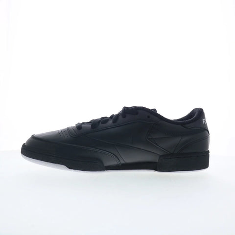 Reebok Club C 85 Eames Office Mens Black Leather Lifestyle Sneakers Shoes