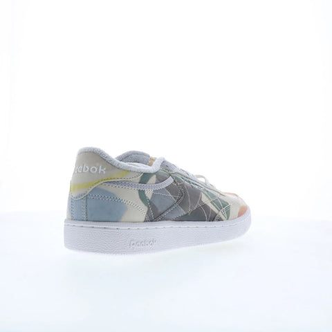 Reebok Club C 85 Eames Office Mens Gray Leather Lifestyle Sneakers Shoes