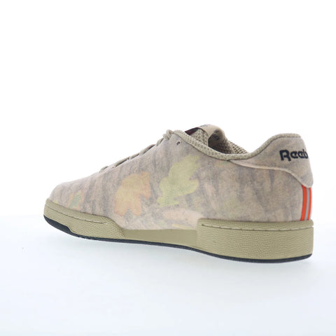 Reebok Club C 85 Market Club Mens Beige Lifestyle Sneakers Shoes