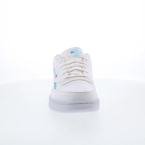 Reebok Club C 85 Vegan Mens White Synthetic Lace Up Lifestyle Sneakers Shoes