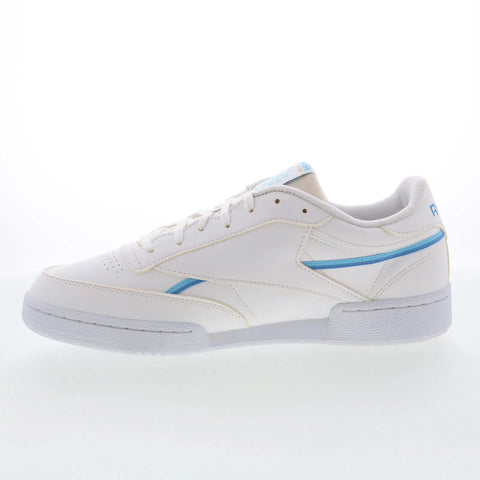 Reebok Club C 85 Vegan Mens White Synthetic Lace Up Lifestyle Sneakers Shoes