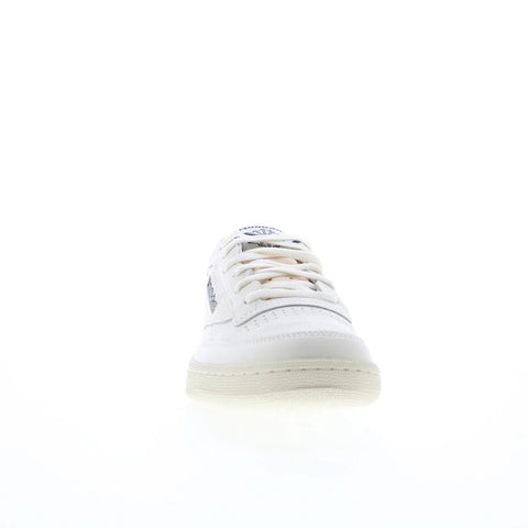 Reebok Club C 85 Vintage Mens White Suede Lace Up Lifestyle Sneakers Shoes