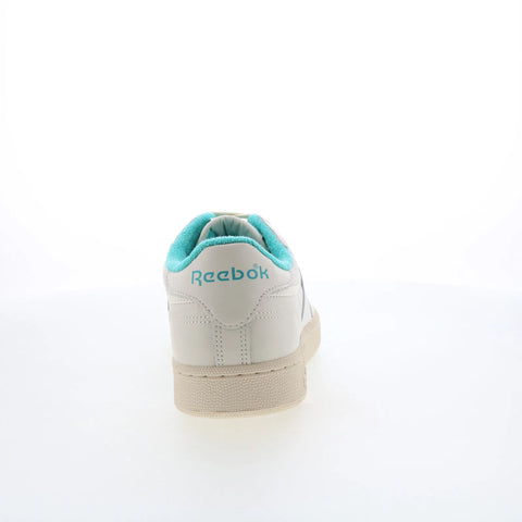Reebok Club C 85 Vintage Mens Beige Leather Lifestyle Sneakers Shoes